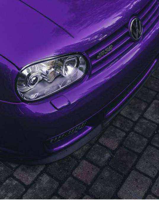 Matte lak close-up